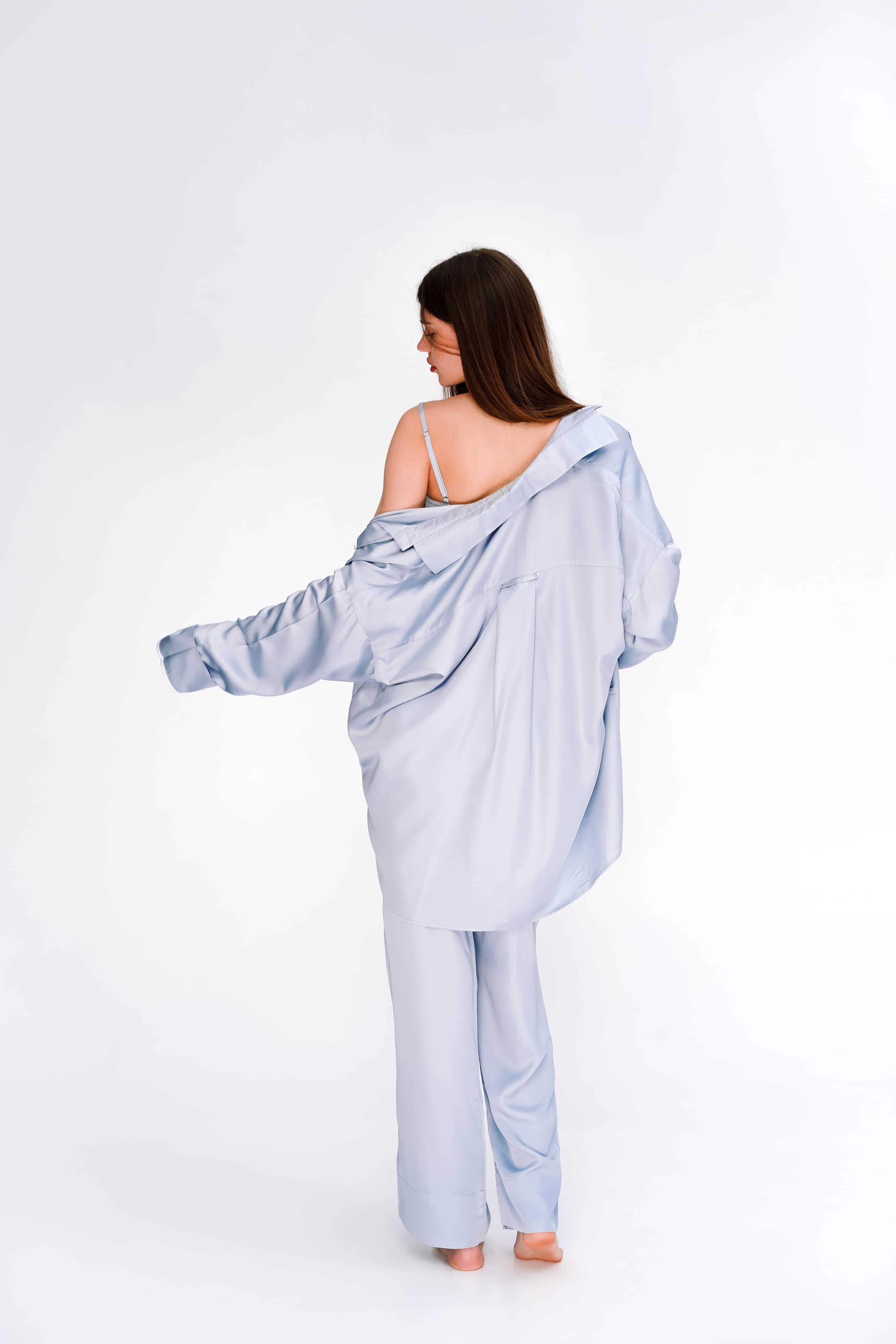 домашній костюм light blue блакитний  5